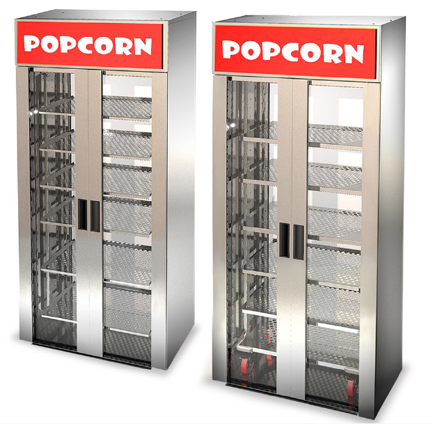 Popcorn/Nacho display warmers